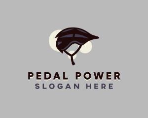 Cycling Bike Helmet logo design