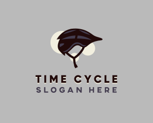 Cycling Bike Helmet logo design