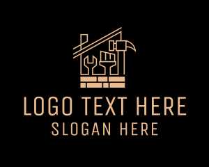 Woodwork - Maintenance House Tools logo design