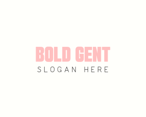 Slim Bold Wordmark logo design