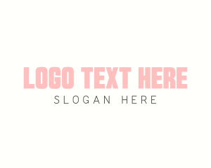 Magazine - Slim Bold Wordmark logo design