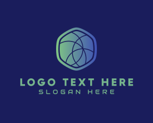 Web - Hexagon Web Developer logo design