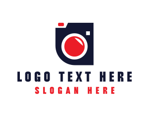 Videography - Red Digital Camera logo design