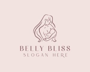 Mother Baby Parenting logo design