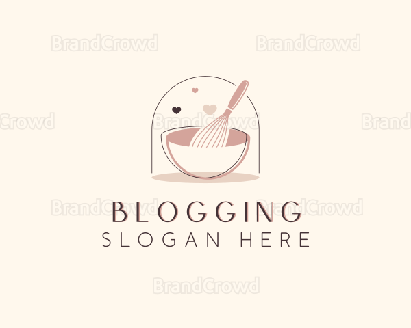 Whisk Pastry Baking Logo