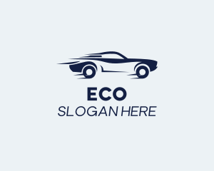 Fast Car Sedan Logo