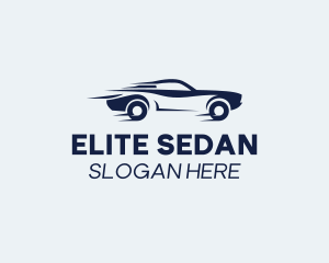 Sedan - Fast Car Sedan logo design