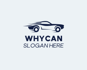 Race - Fast Car Sedan logo design