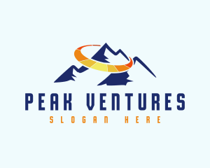 Everest - Solar Energy Mountain logo design