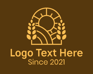 Field - Wheat Arch Farmland logo design