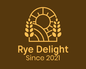 Rye - Wheat Arch Farmland logo design