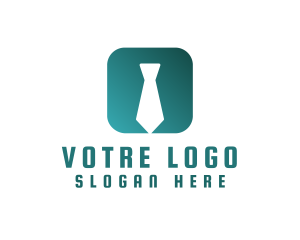 Agency - Necktie App Icon logo design