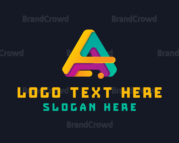 Creative Modern Letter A Logo