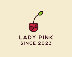 Food - Fresh Cherry Fruit logo design