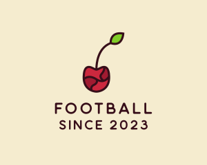 Market - Fresh Cherry Fruit logo design