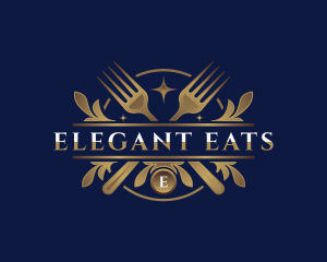 Dining Fork Restaurant logo design