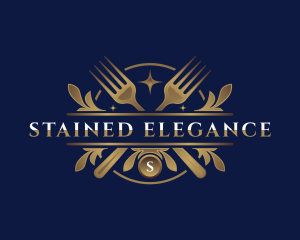 Dining Fork Restaurant logo design