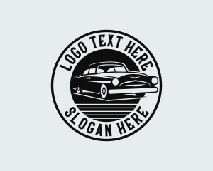 Muscle Car - Car Detailing Automobile logo design