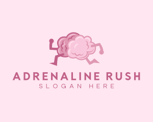 Brain Run Psychology logo design