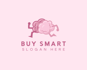 Brain Run Psychology logo design