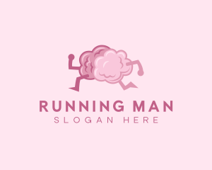 Brain Run Psychology logo design