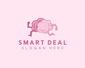 Brain Run Psychology logo design