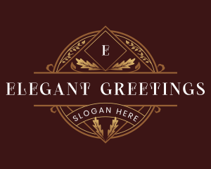 Leaf Floral Boutique logo design