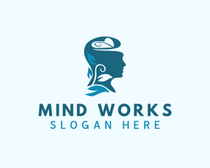 Mental Health Wellness logo design