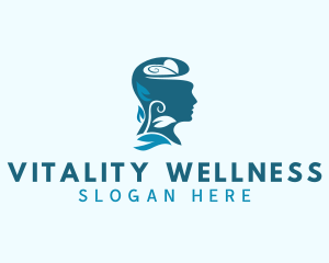 Mental Health Wellness logo design