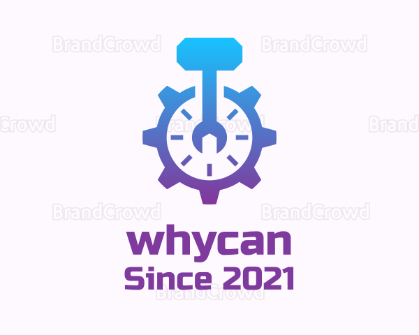 Mechanical Mallet Wrench Logo