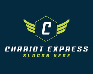 Flying Wings Express logo design