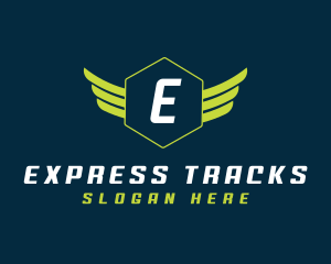 Flying Wings Express logo design