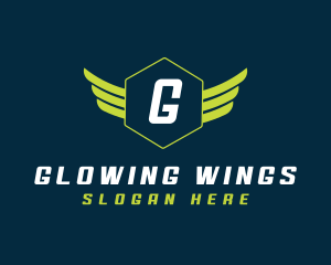 Flying Wings Express logo design