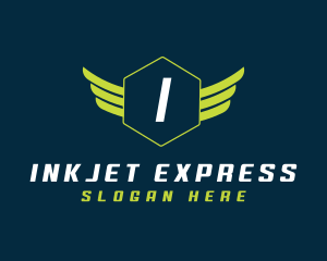 Flying Wings Express logo design