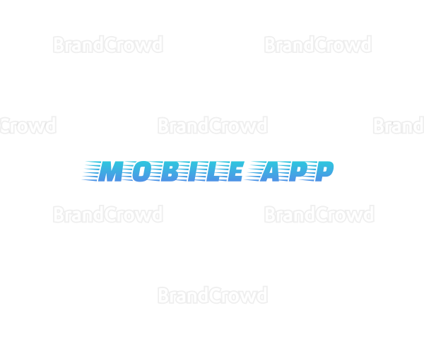 Blue Fast Gradient Logo