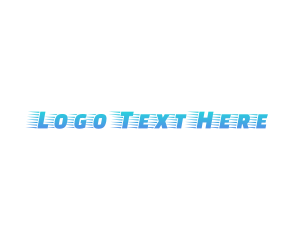 Blue Fast Gradient Logo