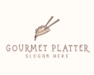 Gourmet Dumpling Cuisine logo design