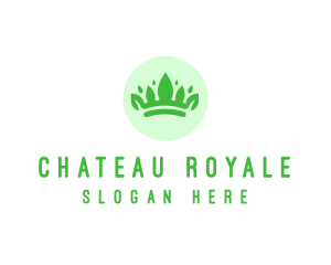 Organic Royal Crown logo design