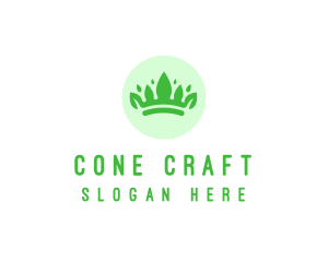 Organic Royal Crown logo design