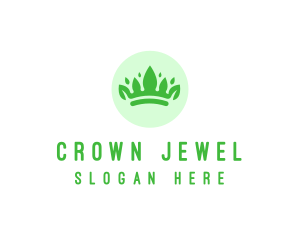 Crown - Organic Royal Crown logo design