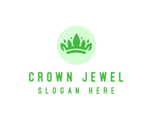 Organic Royal Crown logo design