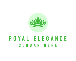 Organic Royal Crown logo design