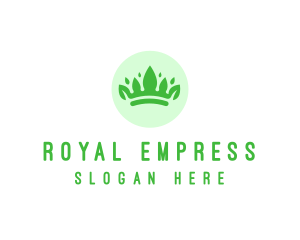 Organic Royal Crown logo design