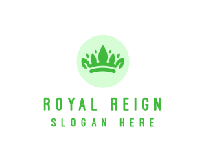 Organic Royal Crown logo design