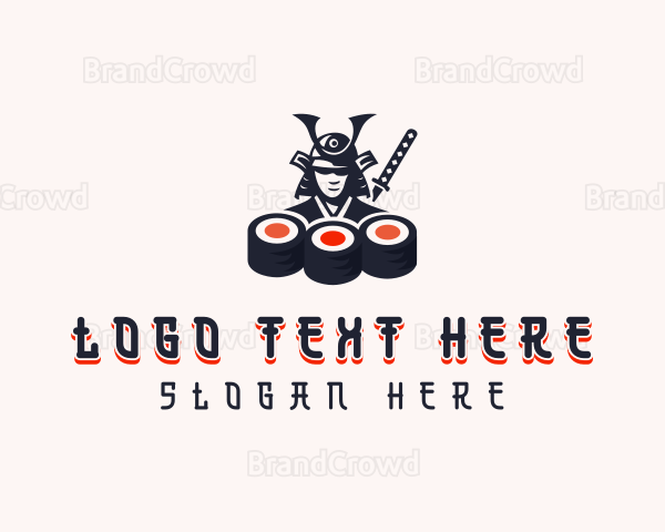 Samurai Gourmet Sushi Logo