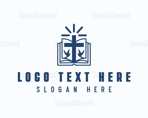 Spiritual Bible Book Logo