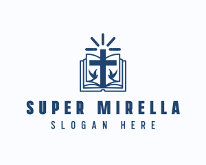 Spiritual - Spiritual Bible Book logo design