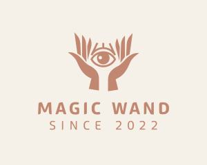 Mystical Eye Hands logo design