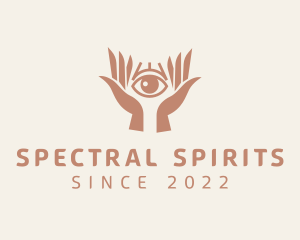 Mystical Eye Hands logo design