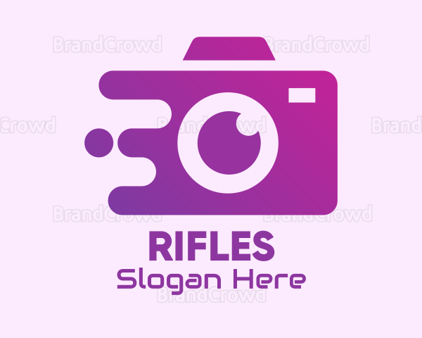Purple Camera Service Logo